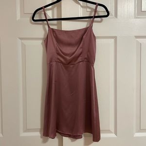 reformation amelie silk dress